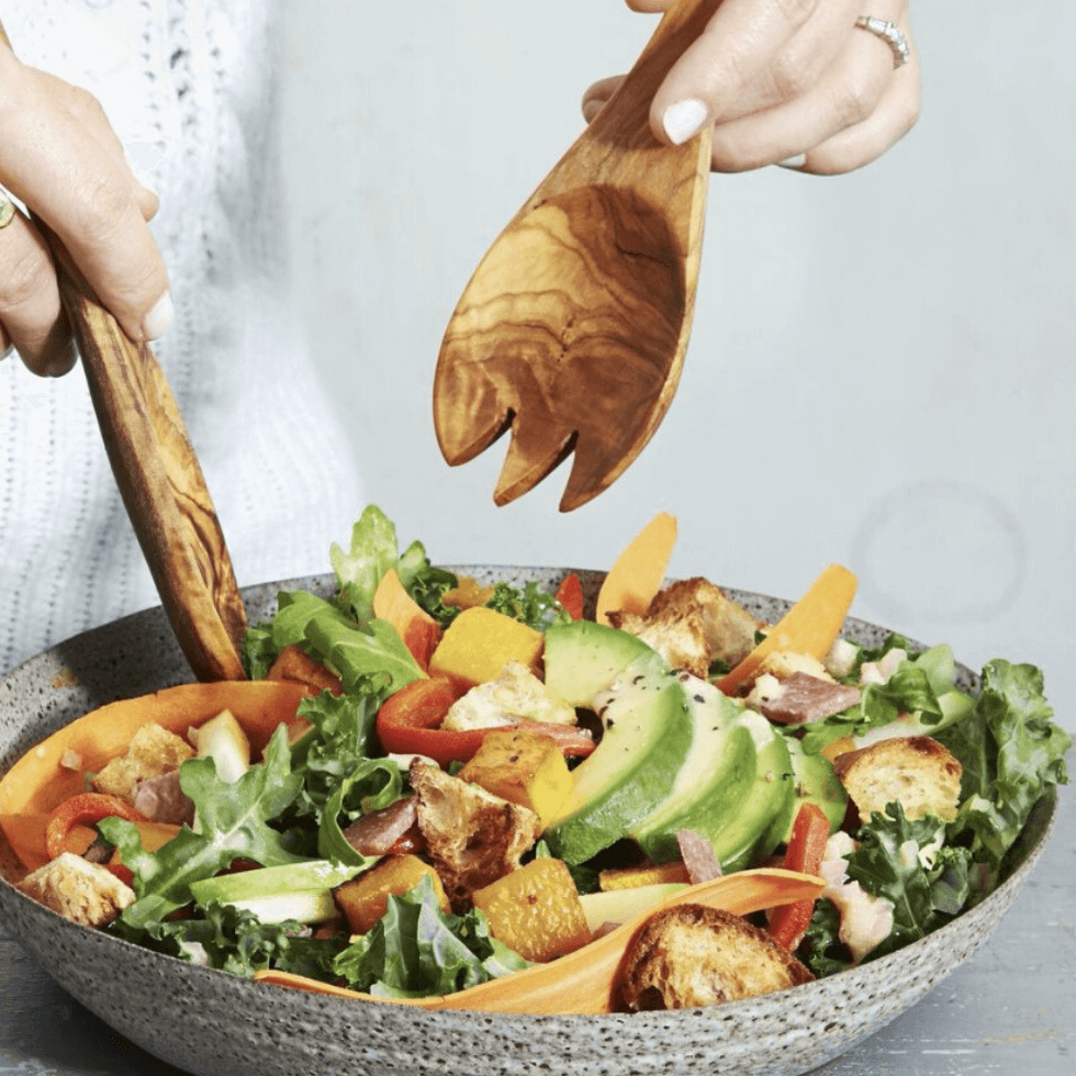 Arugula-Kale Harvest Salad